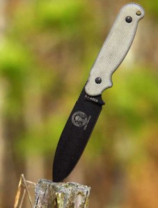 Esee Plain Edge Couteau de survie Noir